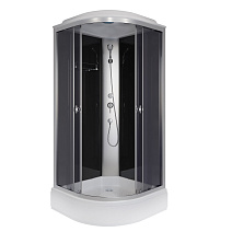 Душевая кабина Niagara Eco E90/26/TN 90x90x215 стекло тонированное/профиль серебро