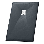 Душевой поддон RGW Stone Tray 80x120 16152812-02 графит