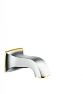 Излив Hansgrohe Metropol 13425090 для ванны хром/золото