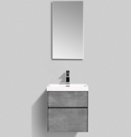 Мебель для ванной BelBagno Pietra Mini PIETRA MINI-500AS-2C-SO-SCM 50 stucco cemento