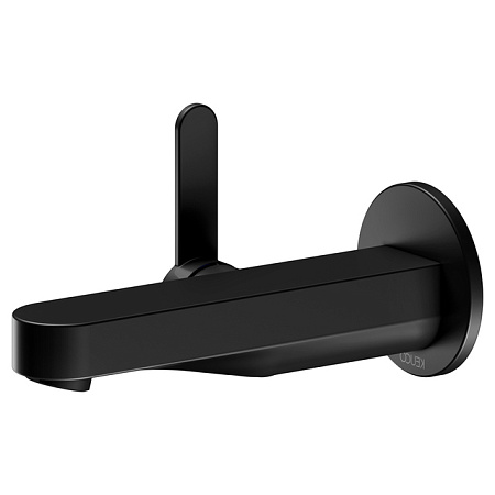 Смеситель Keuco Ixmo Flat 59516370301 для раковины, черный матовый