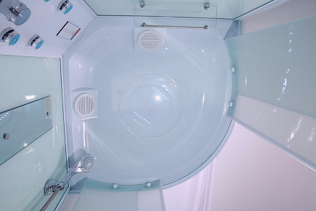 Душевая кабина Timo Eco TE-0780 80x80x218 матовое стекло/белый