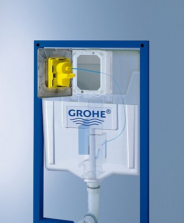 Кнопка смыва Grohe Arena Cosmopolitan 38844SH0 для унитаза, белая