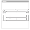 Полотенцедержатель Hansgrohe AddStoris 41743670 черный матовый - фото 3