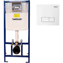 Инсталляция с кнопкой смыва beWash Neox BW74+P04W белый Инсталляция с кнопкой смыва beWash Neox BW74+P04W белый