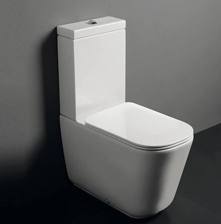 Унитаз-компакт Kerasan Tribeca 511701 белый