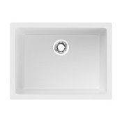 Кухонная мойка Omoikiri Okinoshima 61-U/I-WH 46x61x25.5 белый глянцевый