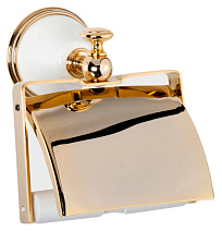 Держатель туалетной бумаги Tiffany World Harmony TWHA219bi/oro золото/белый Держатель туалетной бумаги Tiffany World Harmony TWHA219bi/oro золото/белый