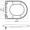 Крышка-сидение для унитаза BelBagno Marino BB105SC - фото 2