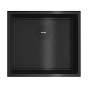 Кухонная мойка Omoikiri Taki 69-2-U/IF-LG-L SIDE  44x49x20 графит