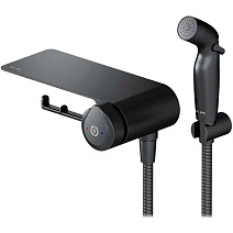 Гигиенический душ со смесителем Am.Pm X-JOY F0H85A822 черный