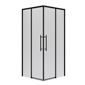 Душевой уголок Niagara Nova NG-6828-34BLACK 80x80x195 стекло прозрачное/профиль черный матовый