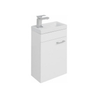 Тумба с раковиной Aquanet Нота 00246954 40 L (Moduo) белая