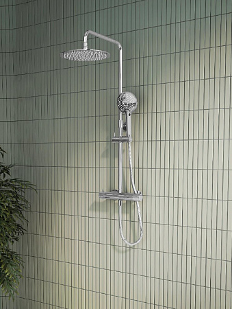 Душевая стойка VitrA Aquaheat Bliss 250 A47201EXP хром