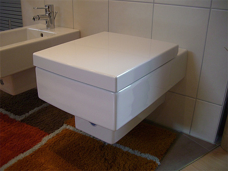 Унитаз подвесной Duravit Vero 22170900641-WG антигрязевое покрытие