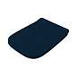 Крышка-сиденье ArtCeram A16 ASA001 36;71 c микролифтом, notte/cromo