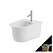 Биде подвесное ArtCeram Chic CHB001 48;00 portoro gold  