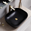 Раковина накладная BelBagno BB1302-H301 50x40x14 черный матовый - фото 3