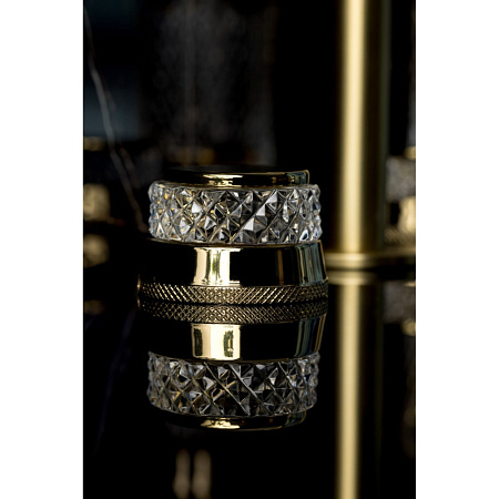 Смеситель Boheme Aura 152-G-A для раковины, золото