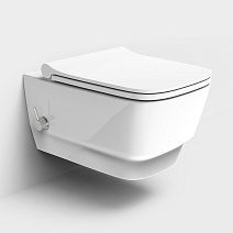 Унитаз подвесной Boheme Bello 971-2-W белый