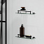Душевая кабина Niagara Standart ST100/80/15QL/KL/BKT 100x80x225 черный матовый/прозрачный клетка - фото 8