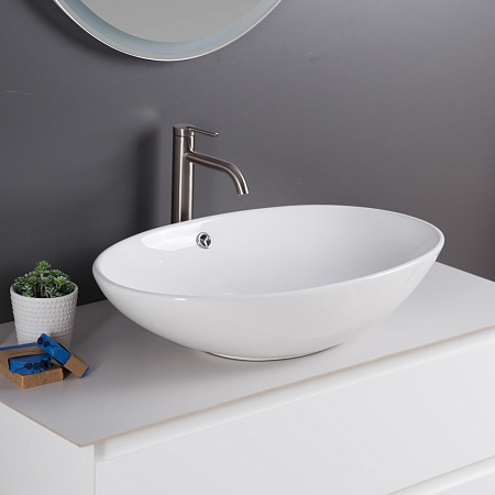 Раковина накладная BelBagno BB1104 41.5x63x14.5 белый
