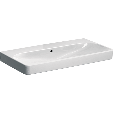 Раковина Geberit Smyle Square 500.250.01.1 90 белая