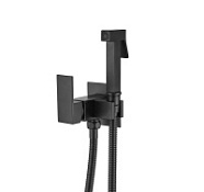 Гигиенический душ со смесителем AQG Ares 34ARE0010520 черный матовый