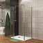 Душевой уголок Allen Brau Priority 3.31004.00 + 3.31016.00 100x90 хром - фото 7
