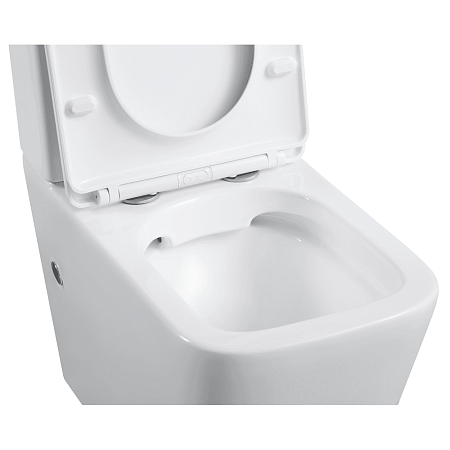 Унитаз-компакт Black & White Universe W-7703 безободковый