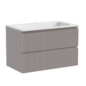 Тумба с раковиной Sancos Snob R 80 SNR80SM Doha Soft