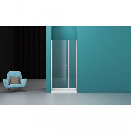 Душевая дверь в нишу BelBagno Etna ETNA-B-11-30+80-C-Cr хром