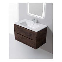 Тумба с раковиной BelBagno Etna ETNA-900-2C-SO-RW-P 90 Rovere Moro