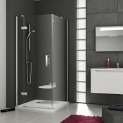 Душевой уголок Ravak Smartline SMSD2-100 A-L + SMPS-100 L Transparent, хром