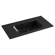 Раковина накладная Ceramica Nova Element CN7002MB 91x46.5x18 черный матовый