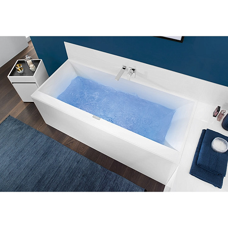 Ванна квариловая Villeroy & Boch Squaro Edge 12 UBQ190SQE2DV-01 190х90 белая