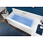 Ванна квариловая Villeroy & Boch Squaro Edge 12 UBQ190SQE2DV-01 190х90 белая - фото 2