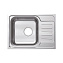 Мойка кухонная IDDIS Sound SND60SDi77 60,5х44 хром - фото 3