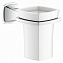 Стакан Grohe Grandera 40626000 с держателем, хром - фото 1