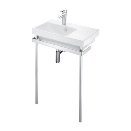 Ножки для раковины Jacob Delafon Odeon Up E4724-39R серый металл