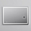 Зеркало Am.Pm Gem M91AMOX1003WG 100 с LED-подсветкой, часами и косметическим зеркалом - фото 4