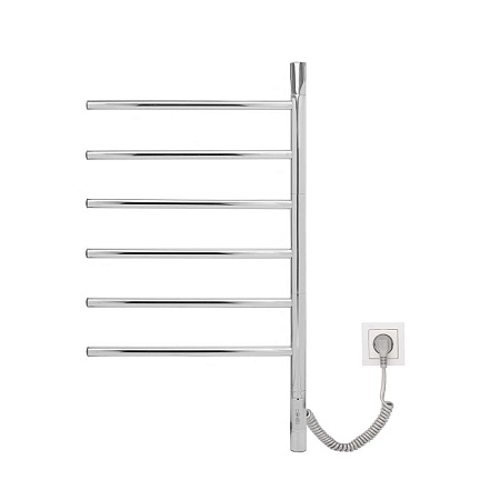 Полотенцесушитель электрический Vincea VTD-1S1CE 43x60 хром