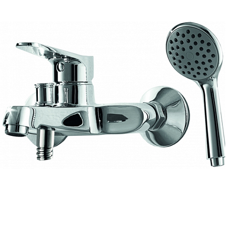 Смеситель Bravat Eco F6111147C-B для ванны с душем хром