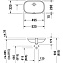 Раковина Duravit D-Code 0338490000 53 белый глянцевый - фото 2
