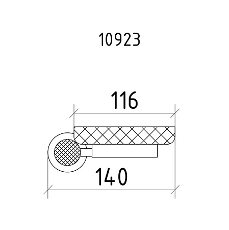 Мыльница Boheme Royal Cristal 10923-CR-B настенная, хром/черный