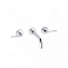 Смеситель Kludi Nova Fonte Puristic 201440515 для раковины, на три отверстия, хром