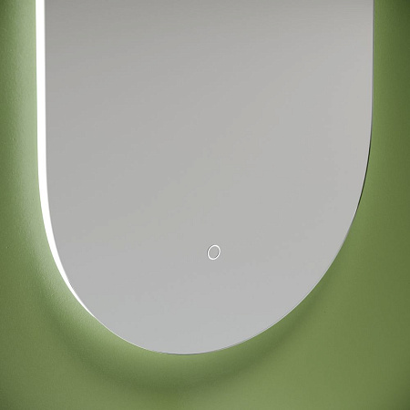 Зеркало Sancos Oval OV45C 45х90 с подсветкой
