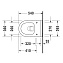 Унитаз подвесной Duravit Starck 3 2527090000 Rimless - фото 3