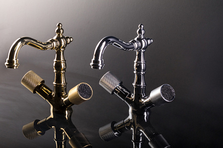 Смеситель Boheme Royal Cristal 271-Royal/CRST для раковины, хром