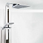 Душевая кабина IDO Showerama 8-5 4985123010 100x100 стекло тонированное,  профиль белый - фото 2